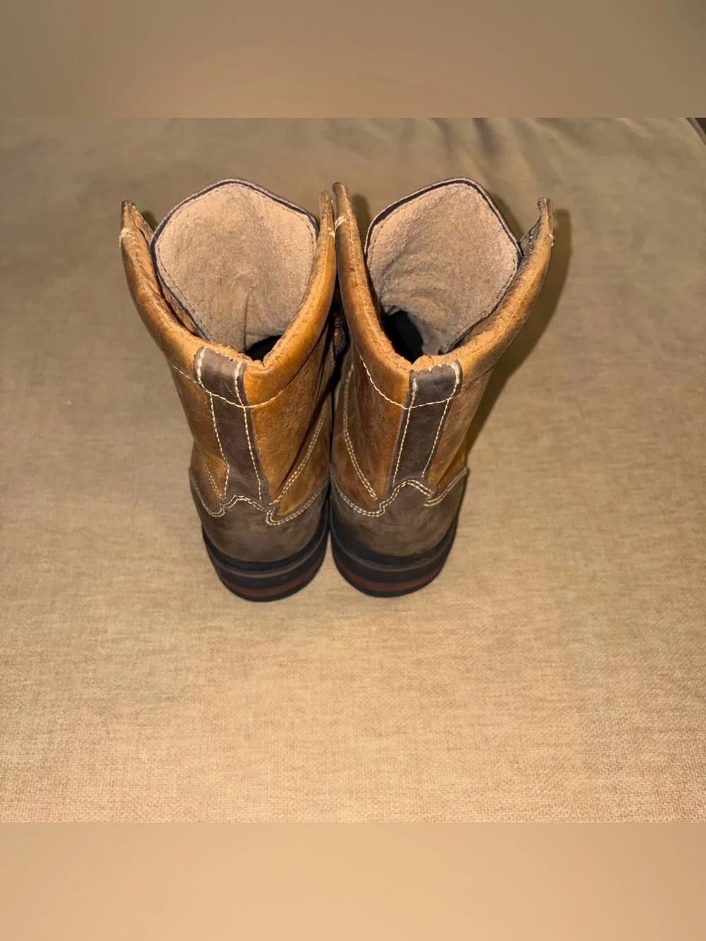 VINTAGE Valiente Men's Leather Boots size 6